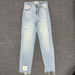 Carly Jean Skinny Distressed Jeans